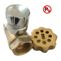 Low lead Brass Magnetic Lockable Valve with Key